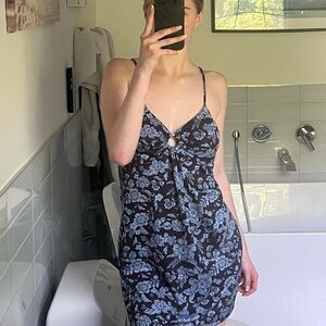 Kohl's Women's Blue and Navy Dress